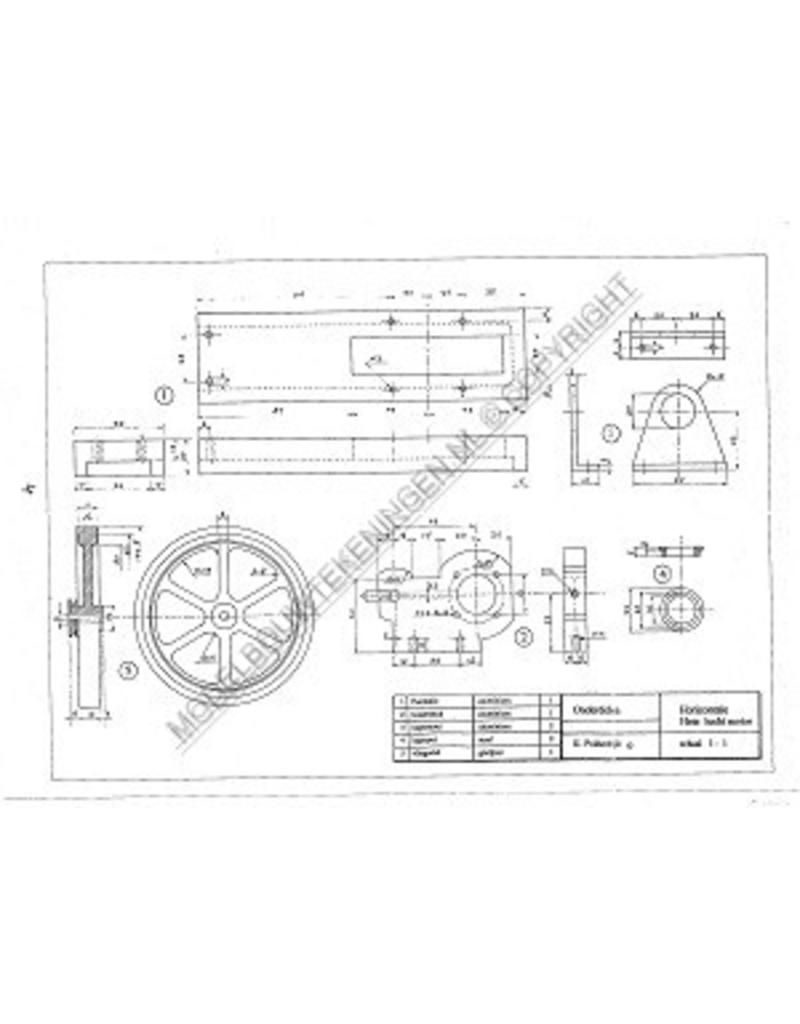 MBT Eenvoudige heteluchtmotor - Bouwtekening Schaal 1 : N/A (60.12.006)