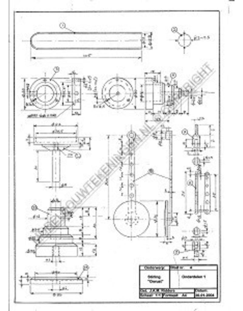 MBT Stirlingmotor Unruhe - Bauzeichnung Maßstab 1 : N/A (60.12.007)