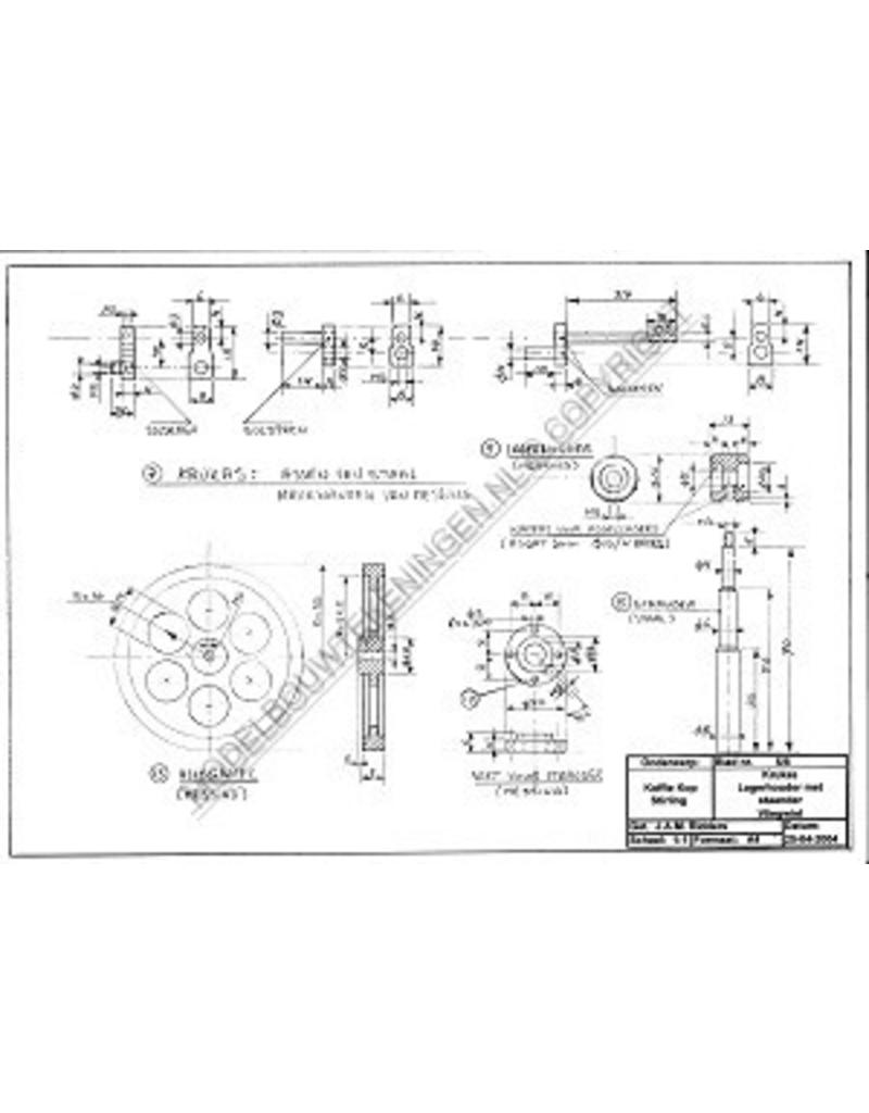 MBT Kaffeetasse Stirlingmotor - Bauzeichnung Maßstab 1 : N/A (60.12.009)