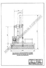 MBT Hand-stirling (lage temperatuur stirling) - Bouwtekening Schaal 1 : N/A (60.12.012)