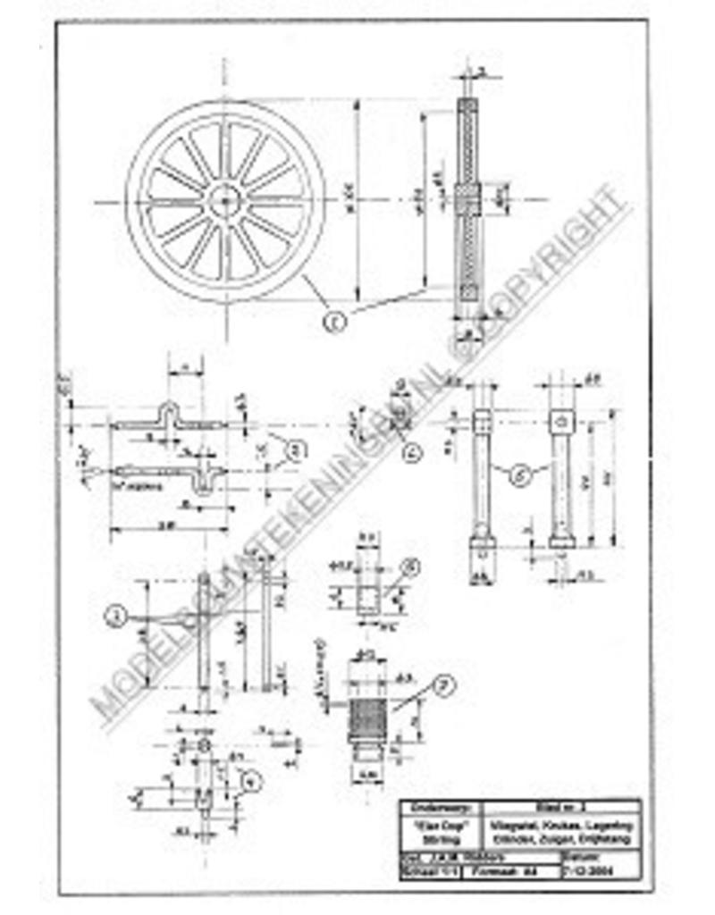 MBT Eierdop Stirling - Bouwtekening Schaal 1 : N/A (60.12.014)
