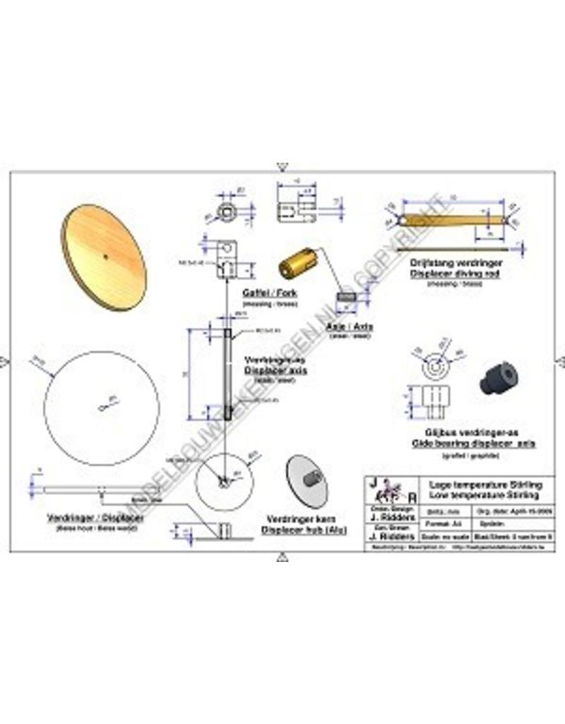 NVM 60.12.020 Niedertemperatur Stirling mit CD-Schwungrad