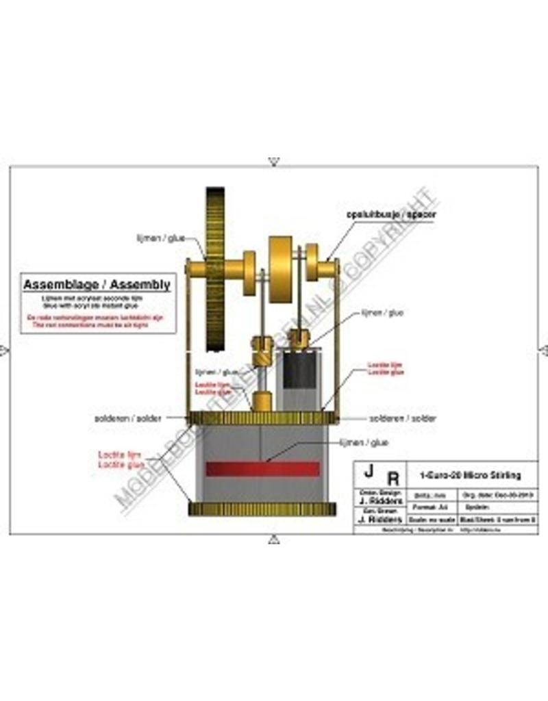 NVM 60.12.021 1-Euro-20-Stirling-Motor