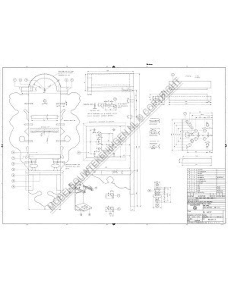 MBT Friese stoelklok - Bouwtekening Schaal 1 : N/A (60.50.001)