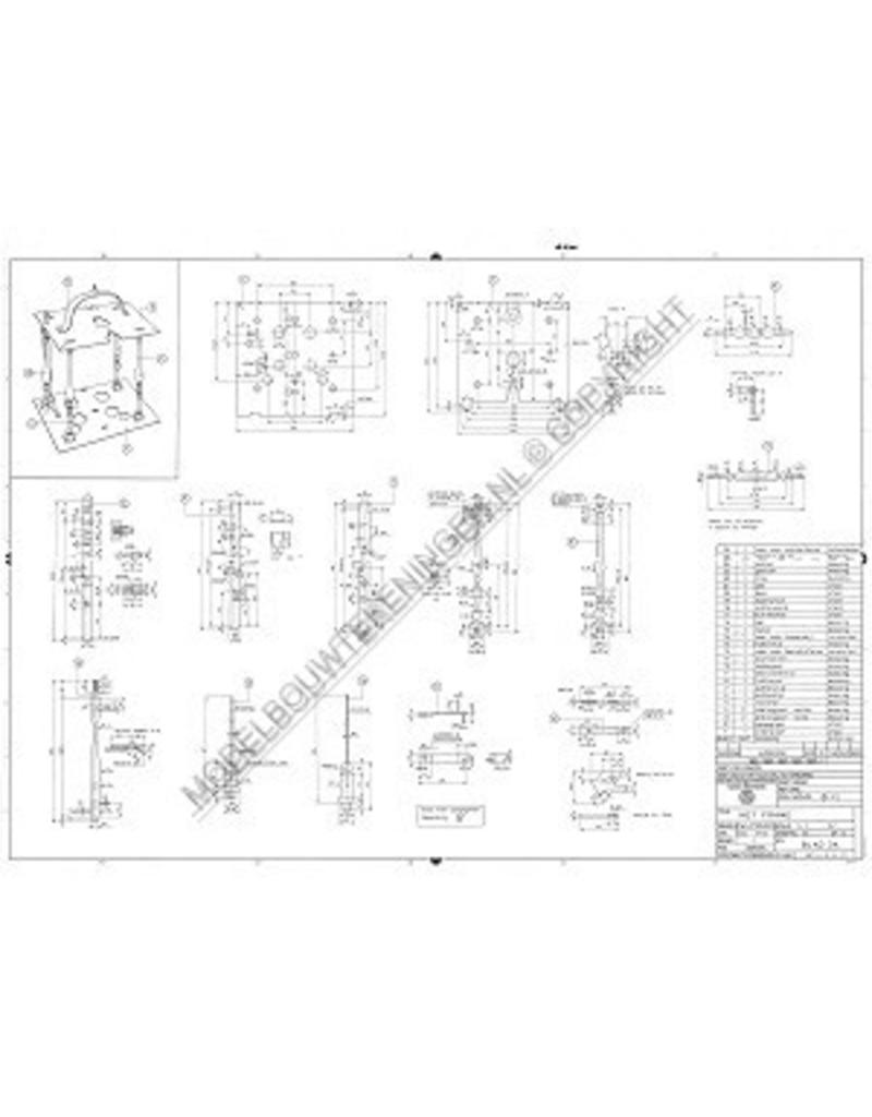 MBT Friese stoelklok - Bouwtekening Schaal 1 : N/A (60.50.001)