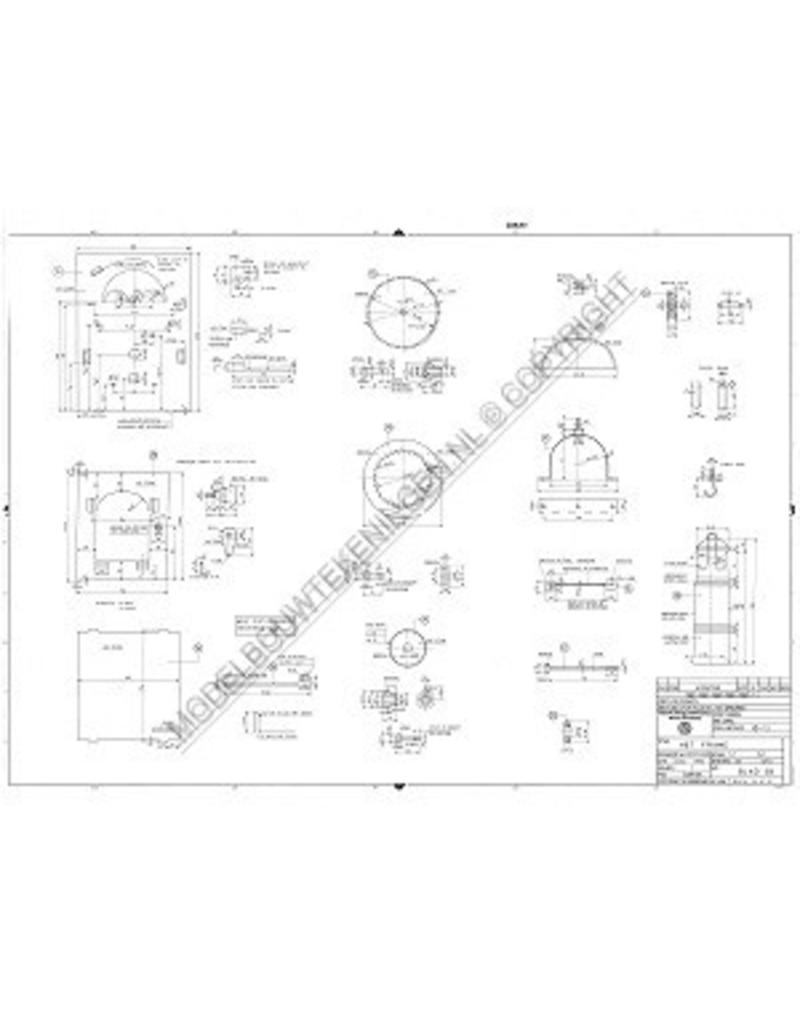 MBT Friese stoelklok - Bouwtekening Schaal 1 : N/A (60.50.001)