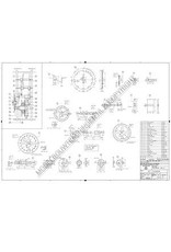 MBT Friese stoelklok - Bouwtekening Schaal 1 : N/A (60.50.001)