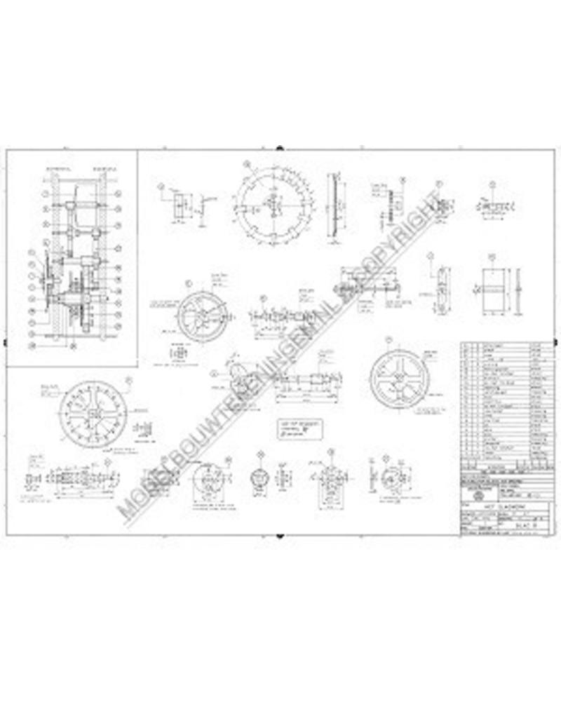 MBT Friese stoelklok - Bouwtekening Schaal 1 : N/A (60.50.001)