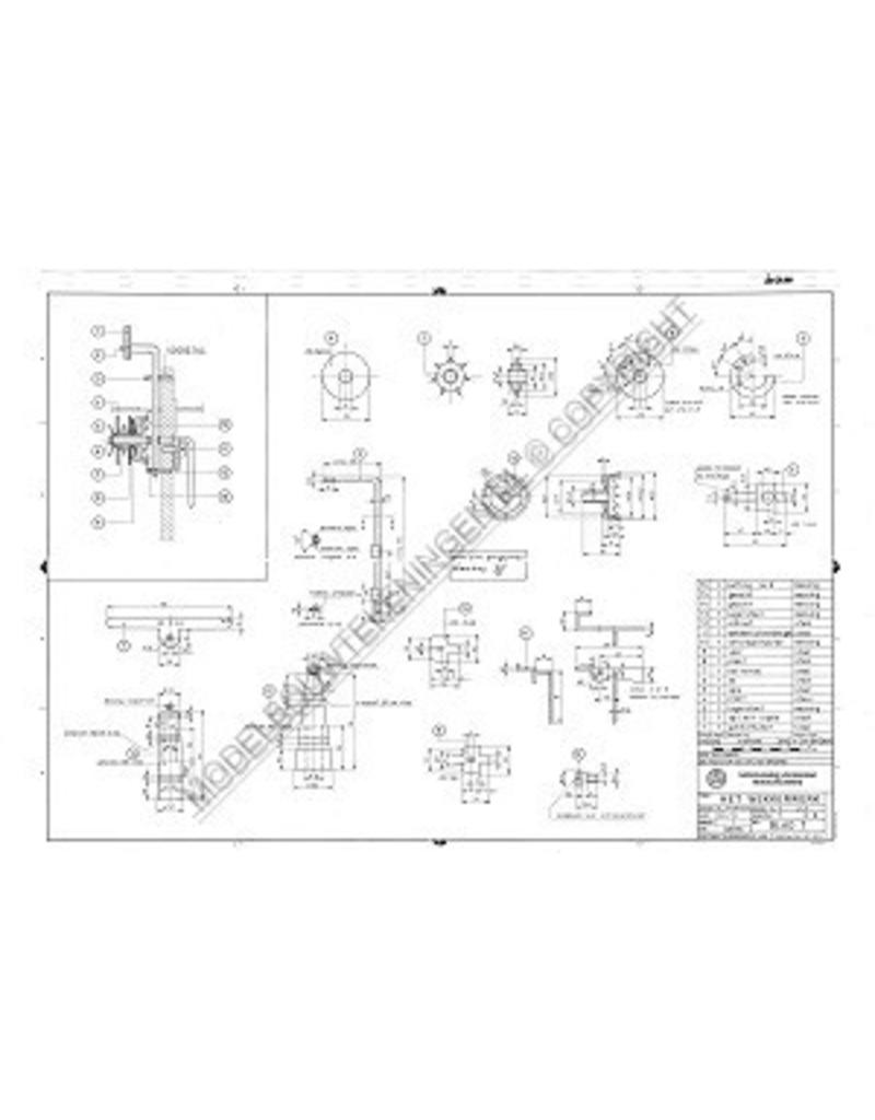 MBT Friese stoelklok - Bouwtekening Schaal 1 : N/A (60.50.001)