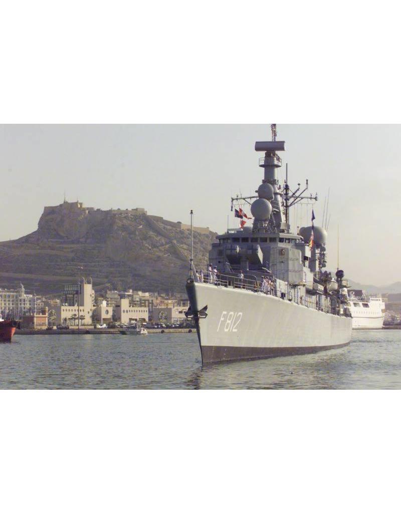 MBT HrMs Air Defence Frigates "Jacob van Heemskerk" F812, "Witte de With" F813 (1986) - Construction Drawing Scale 1:500 (10.11.052)