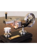 MBT Horizontale eencilinder Stirlingmotor "Bas" - Bouwtekening Schaal 1 : XX (60.12.024)