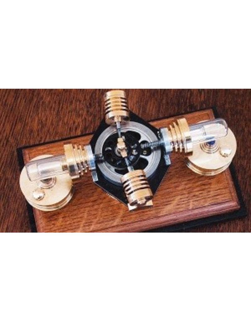 MBT Horizontale tweecilinder Stirlingmotor - Bouwtekening Schaal 1 : XX (60.12.026)