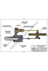 MBT Horizontale eencilinder Stirlingmotor "Bas" - Bouwtekening Schaal 1 : XX (60.12.024)