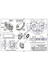 MBT Horizontale eencilinder Stirlingmotor "Bas" - Bouwtekening Schaal 1 : XX (60.12.024)