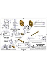 MBT Horizontaler Einzylinder-Stirlingmotor "Bas" - Bauzeichnung Maßstab 1 : XX (60.12.024)