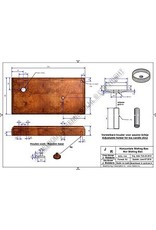 MBT Horizontaler Einzylinder-Stirlingmotor "Bas" - Bauzeichnung Maßstab 1 : XX (60.12.024)