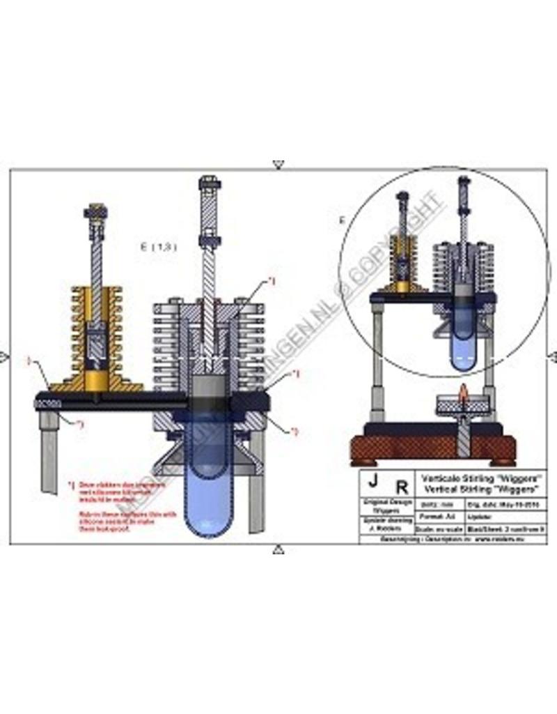 NVM 60.12.025 Vertikale Stirlingmotor "Wiggers"