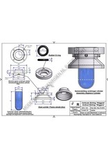 MBT Vertikale Stirlingmotor "Wiggers" - Bouwtekening Schaal 1 : XX (60.12.025)