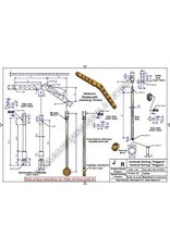 MBT Vertikale Stirlingmotor "Wiggers" - Bouwtekening Schaal 1 : XX (60.12.025)