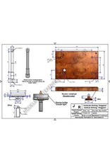 MBT Vertikale Stirlingmotor "Wiggers" - Bouwtekening Schaal 1 : XX (60.12.025)