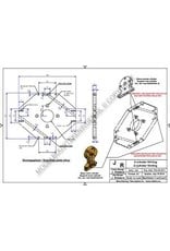 MBT Horizontal Twin-Cylinder Stirling Engine - Construction Drawing Scale 1 : XX (60.12.026)