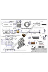 MBT Horizontale tweecilinder Stirlingmotor - Bouwtekening Schaal 1 : XX (60.12.026)