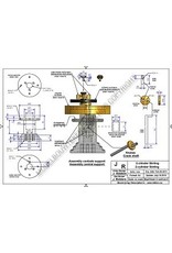MBT Horizontale tweecilinder Stirlingmotor - Bouwtekening Schaal 1 : XX (60.12.026)