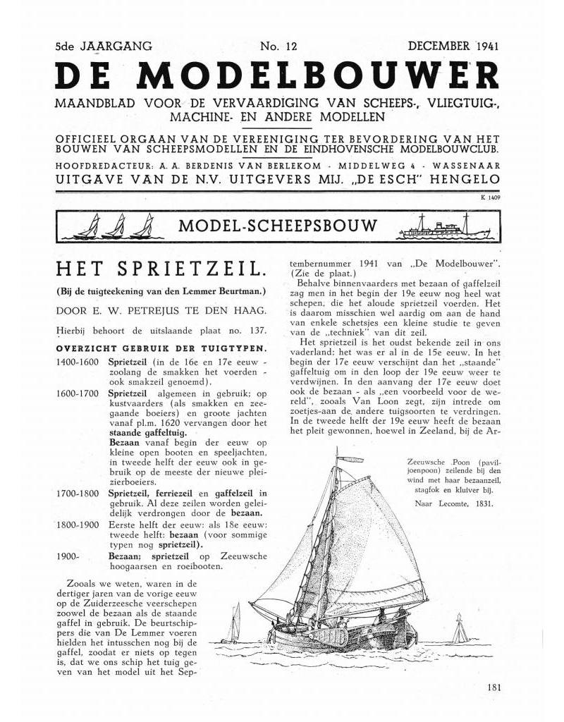 De Modelbouwer 95.41.012 Jaargang "De Modelbouwer" Editie : 41.012 (PDF)