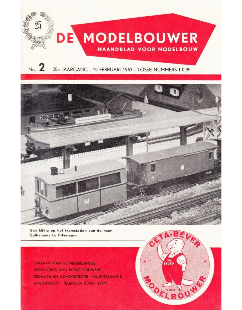 De Modelbouwer 95.63.002 Jahrgang "De Modelbouwer" Ausgabe : 63.002 (PDF)