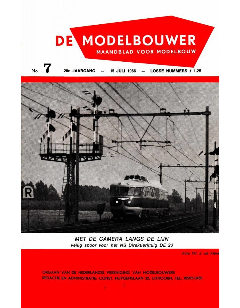 De Modelbouwer 95.66.007 Jaargang "De Modelbouwer" Editie : 66.007 (PDF)