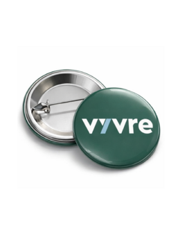 37mm Button met speld vanaf