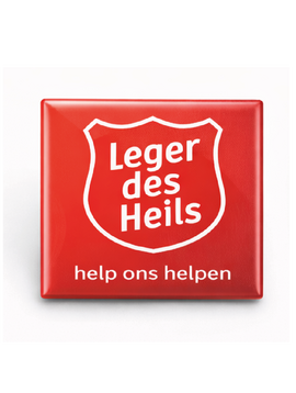 Button Vierkant 40x40 mm vanaf