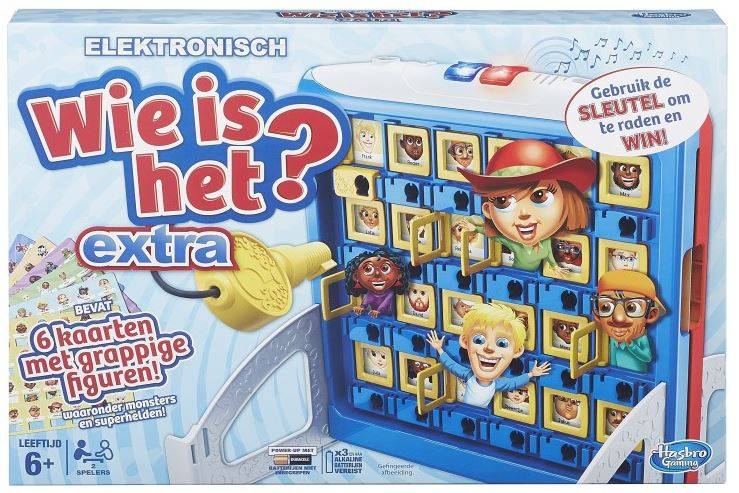 doel bang tanker Wie Is Het? Extra Kinderspel Hasbro - Bordspellen-online.nl