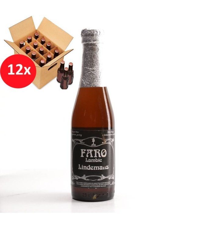 SET VAN 12    l-------l Lindemans Faro 12 Pack