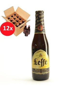 SET VAN 12    l-------l Leffe Brune 12 Pack