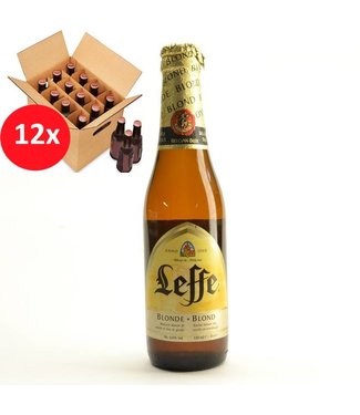 SET VAN 12    l-------l Leffe Blond 12 Pack