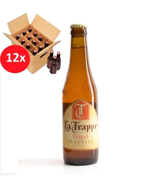 SET VAN 12    l-------l La Trappe Tripel 12 Pack