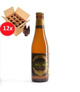 SET VAN 12    l-------l Gouden Carolus Tripel 12 Pack