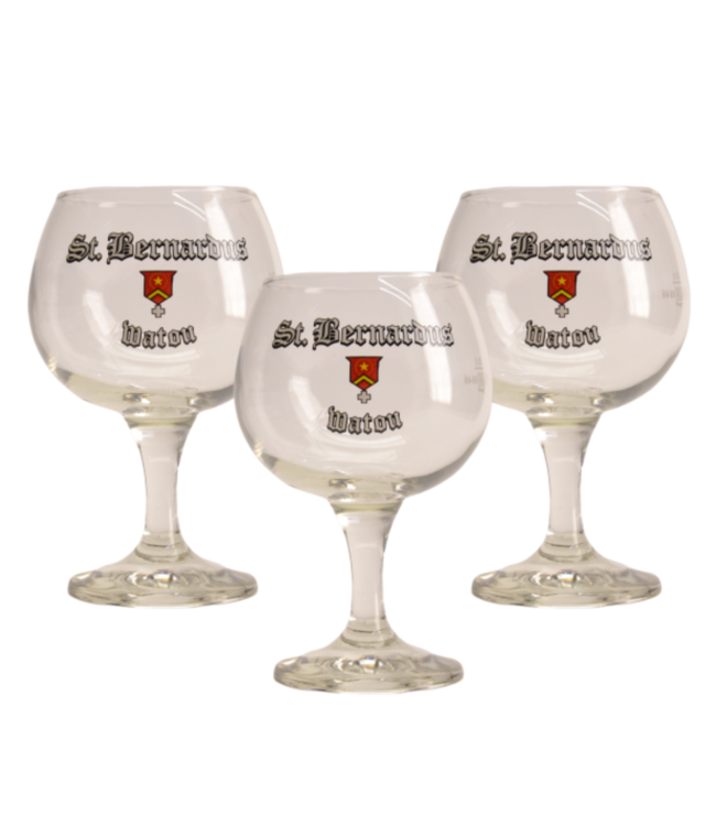 SET VAN 3   l-------l St Bernardus Bierglas - 33cl (Set van 3)