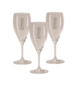 SET VAN 3   l-------l Liefmans on Foot Beer glass - 25cl (Set of 3)