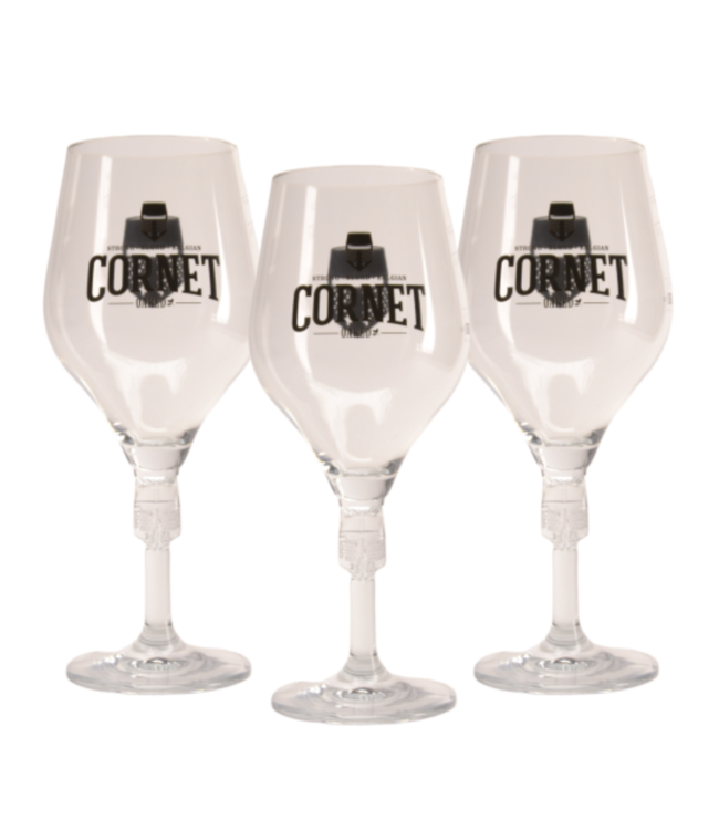 Cornet Beer Glass - 33cl - Buy online - Belgian Beer Factory