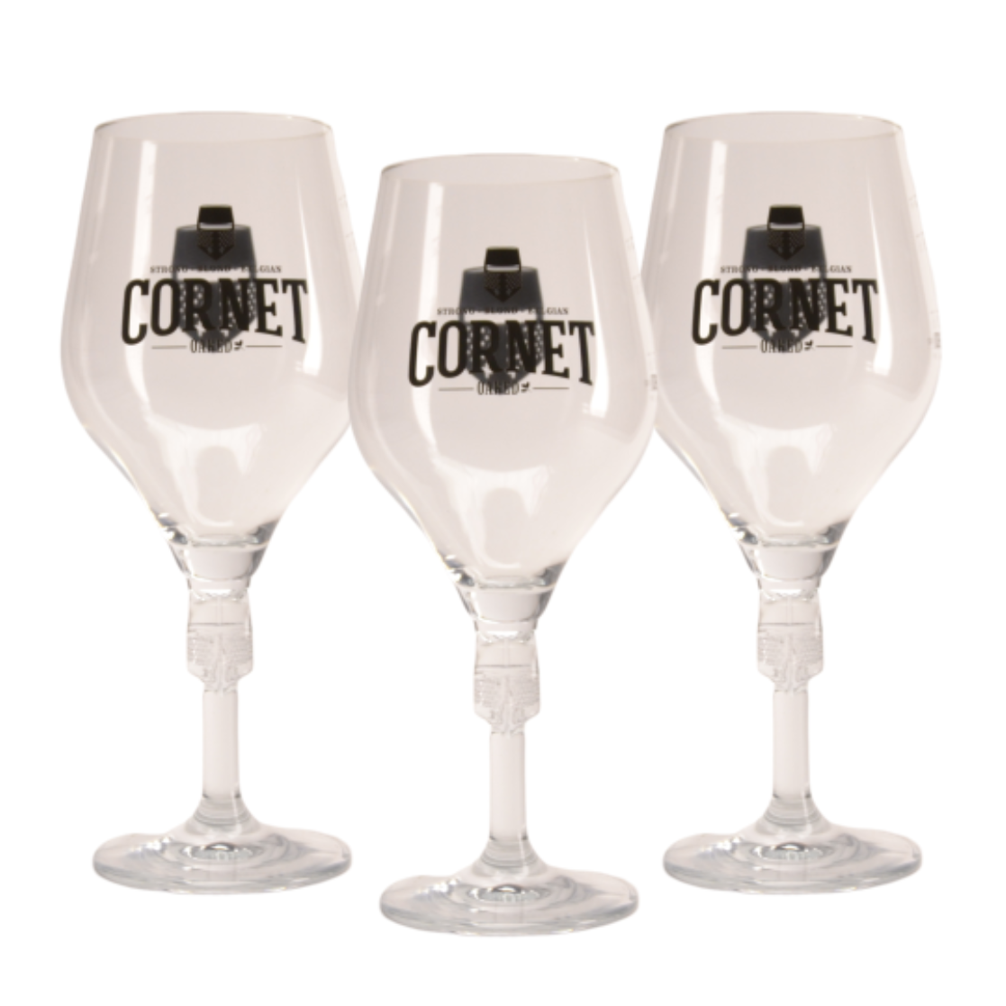 SET VAN 3 ll Beer glass 33cl (Set of 3) Belgian Beer