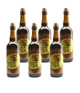 SET VAN 6    l-------l Brugse Zot Dubbel - 75cl - 6 Stück