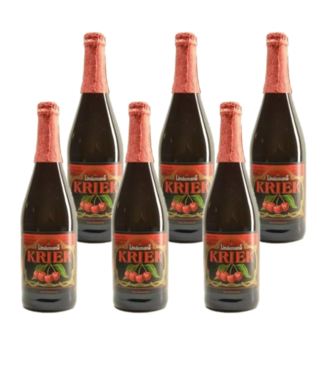 SET VAN 6    l-------l Lindemans Kriek - 75cl - Lot de 6