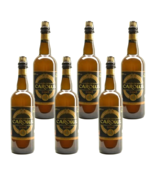 SET VAN 6    l-------l Gouden Carolus Tripel - 75cl - Set of 6 bottles