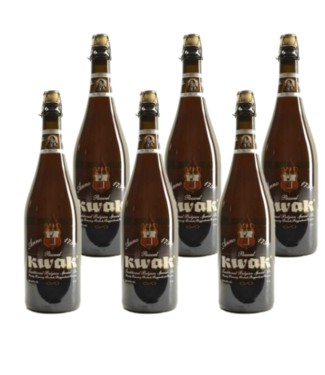 SET VAN 6    l-------l Pauwel Kwak - 75cl - 6 Stück