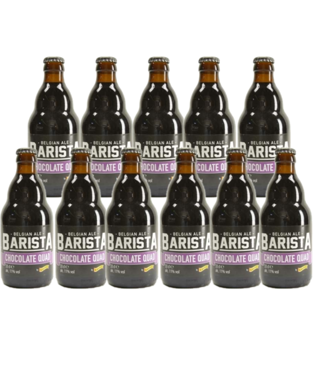 SET VAN 11   l-------l Kasteel Barista Chocolate Quad - 33cl - Lot de 11