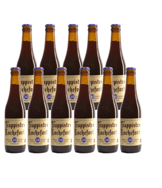 SET VAN 11   l-------l Trappistes Rochefort 10 - Set of 11 bottles