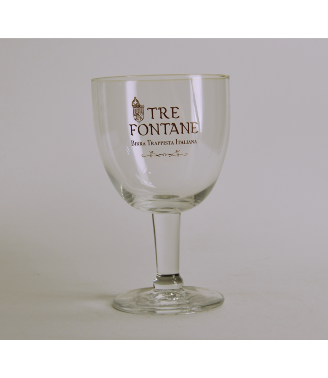 GLAS l-------l Tre Fontane Beer Glass