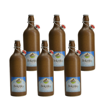 SET VAN 6    l-------l Bokrijks Kruikenbier - 75cl - 6 Stuck